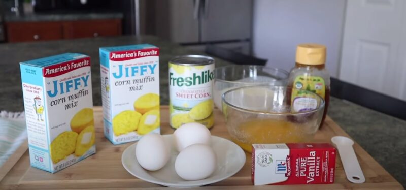 Jiffy Cornbread -Jiffy Corn Muffin - Ingredients