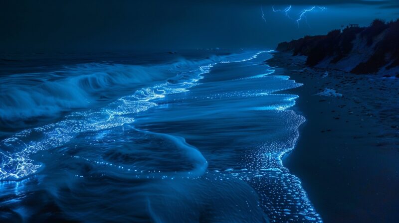 Blacks Beach - Bioluminescent waves