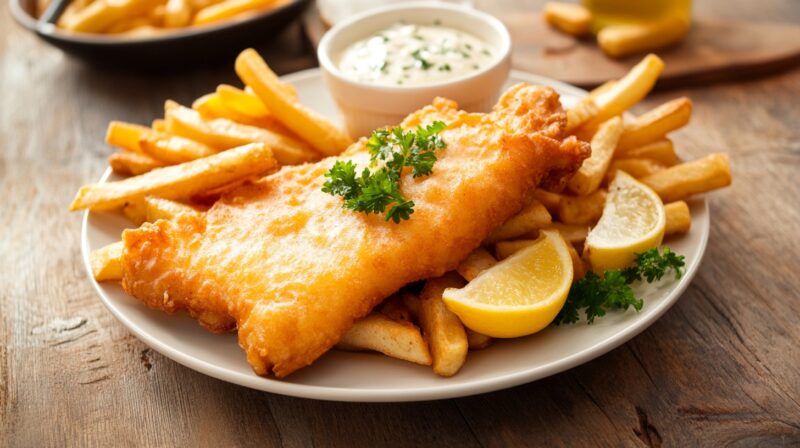 Fish and Chips - classic British dish