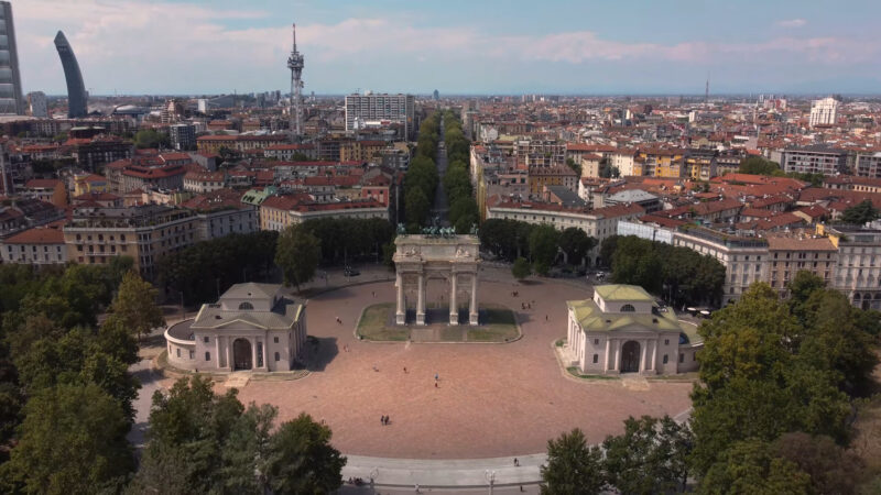 Milano, Italy- PARCO SEMPIONE